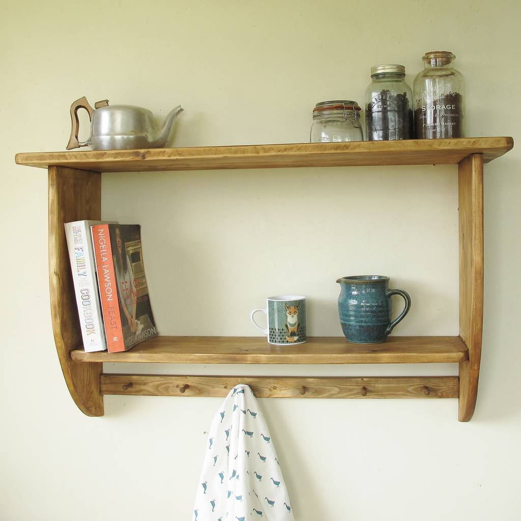 farmhouse kitchen cook book shelf by seagirl and magpie
