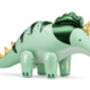 Triceratops Dinosaur Foil Balloon, thumbnail 2 of 9