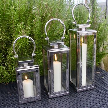 Steel Candle Lantern, 4 of 5