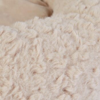 Natural Plush Donut Bed Large, 2 of 4