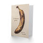 In Banana Years You Are Bread Old Age Joke Funny Birthday Card, thumbnail 2 of 4