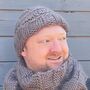 Checkmate Beanie Hat 100% Merino Knitting Kit, thumbnail 3 of 6