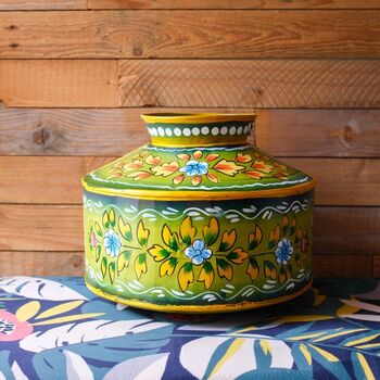 Green Indian Watering Pot, 3 of 12