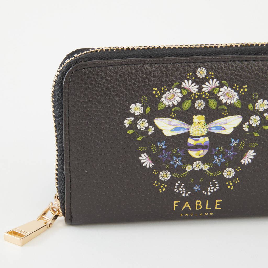 Fable Signature Bee Small Purse By Fable England | notonthehighstreet.com