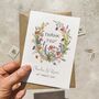 Personalised Cottage Garden Wedding Thank You Cards, thumbnail 3 of 5