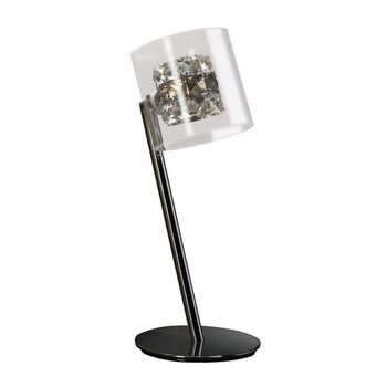 Crystal Table Lamp Chrome, G9, 2 of 2