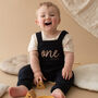 Personalised First Birthday Dungarees, thumbnail 1 of 4