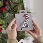 Dalmatian Dog Christmas Tree Decoration Personalisation Available, thumbnail 2 of 4