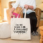 'I Am Not Retired, I Am A Professional Grandma' Bag, thumbnail 1 of 6