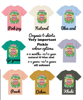 Vip Pickle Kids Organic T Shirt, 2 of 5
