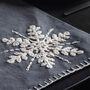 Snowflake Christmas Table Runner, thumbnail 2 of 3