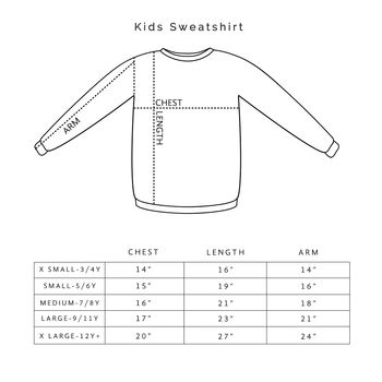 Personalised Sprout Children's Sweatshirt Jumper, 7 of 9