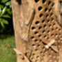 Handmade Teak Root Bumblebee Ornament – Large 65cm, thumbnail 5 of 8