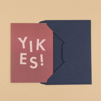 'Yikes' Funny New Baby, Sorry And Get Well Card, 4 of 4