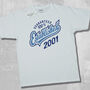 'Established 2001' 21st Birthday Gift T Shirt, thumbnail 5 of 11
