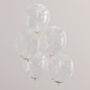 Mixed Pastel Foam Bead Confetti Filled Balloons, thumbnail 1 of 3