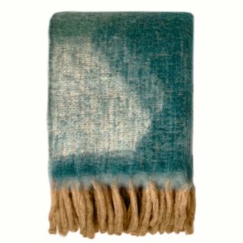 Zapotec Soft Green Recycled Throw, 3 of 6