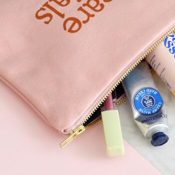 Self Care Essentials Canvas Pouch, 6 of 10