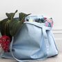 Personalised Pink Or Blue Cotton Large Tote Bag Gift, thumbnail 5 of 9