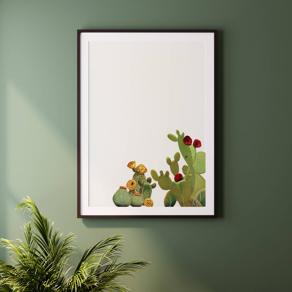 Cactus Garden Ii Nature Art Print, 1 of 12