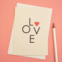 Big Love Valentine's Card, thumbnail 1 of 2