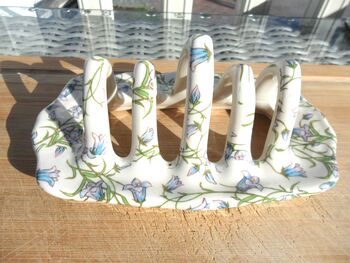 Toast Rack In Harebell Design, 2 of 7
