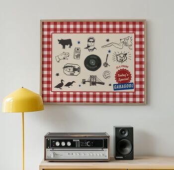Sopranos Inspired Illustrations Print, 2 of 5