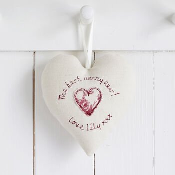 Personalised Hanging Heart Gift For Mum / Grandma, 8 of 11