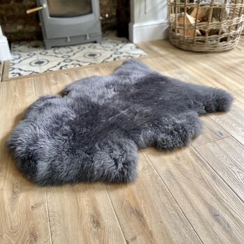 Sheepskin Rug Various Colours, 4 of 7