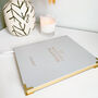 Wedding Planner Book Grey With Gold Foil, thumbnail 2 of 12