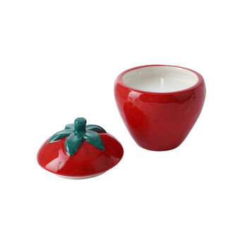 Strawberry Field Ceramic Tealight Candle | Home Decor | In Gift Box | Candle In Pot | Scented Candle, 2 of 4