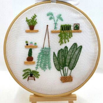 House Plant Embroidery Kit, 2 of 10