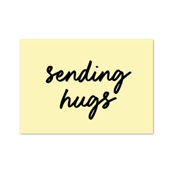 Sending Hugs Mini Letterbox Gift | For Him, 3 of 5