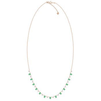 Diamond And Emerald Scatter Necklace, 3 of 3