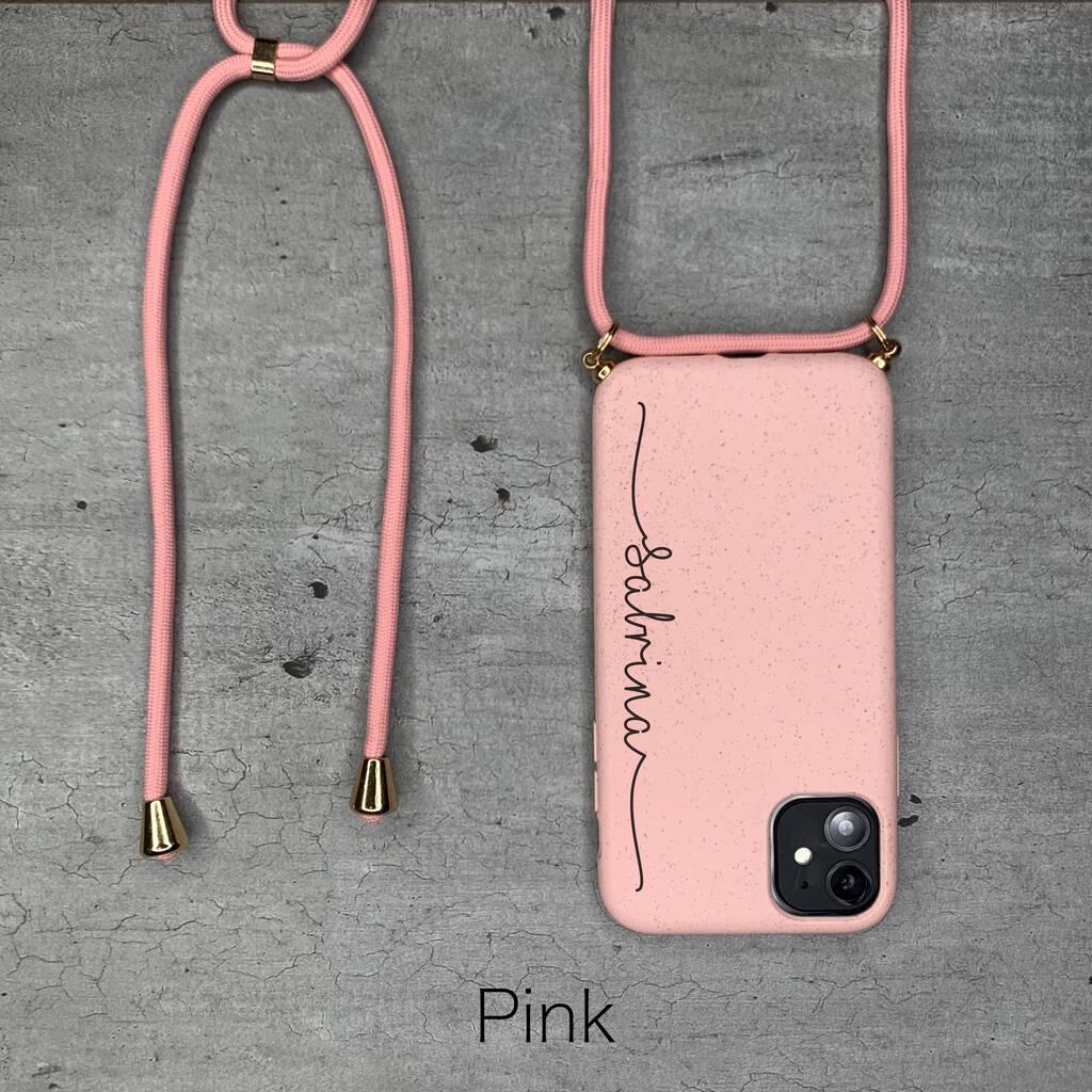Personalised Eco Friendly Rope Case Cover For iPhone By