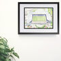 Birmingham City Fc St Andrews Stadium Art Print, thumbnail 1 of 3