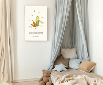The Little Prince Fox Nursery Art Print, 3 of 3