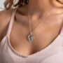 Sterling Silver Map Necklace, thumbnail 1 of 3