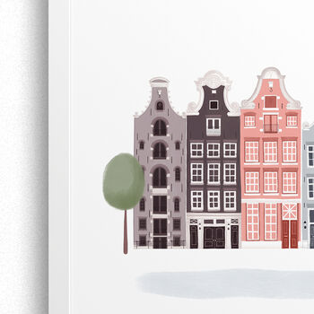 Personalised Amsterdam City Print, 6 of 7