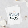 World's Best Mum Card, thumbnail 7 of 10