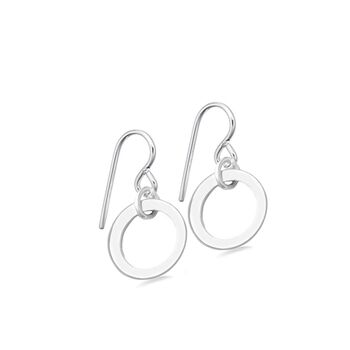 Sterling Silver Circulus Earrings, 2 of 3