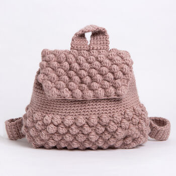 Rucksack Bag Easy Crochet Kit, 3 of 9