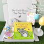 Happy Easter Baby Girl Bunny Gift Set, thumbnail 1 of 6