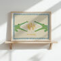 Crocodile Twin Nursery Print, thumbnail 2 of 9
