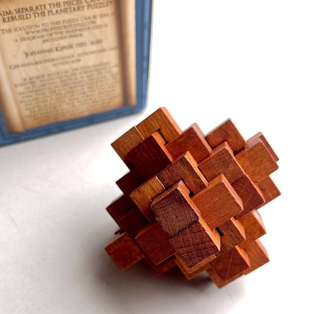 Kepler's Planetary Wooden Puzzle, 1 of 3