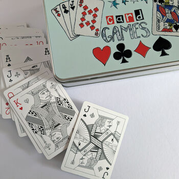 Personalised Card Games Tin, 3 of 4