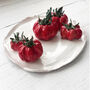 Gifts For Foodies: Ceramic Tomatoes Centrepiece, thumbnail 1 of 5