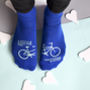 Bicycle Made For Two Personalised Socks, thumbnail 2 of 2