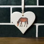 Farmyard Animal Ceramic Heart, thumbnail 2 of 10
