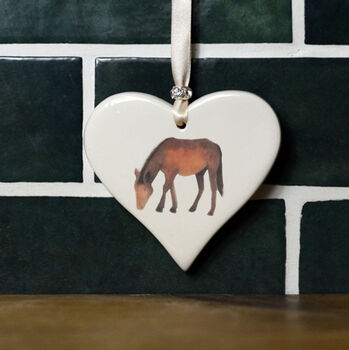 Farmyard Animal Ceramic Heart, 2 of 10